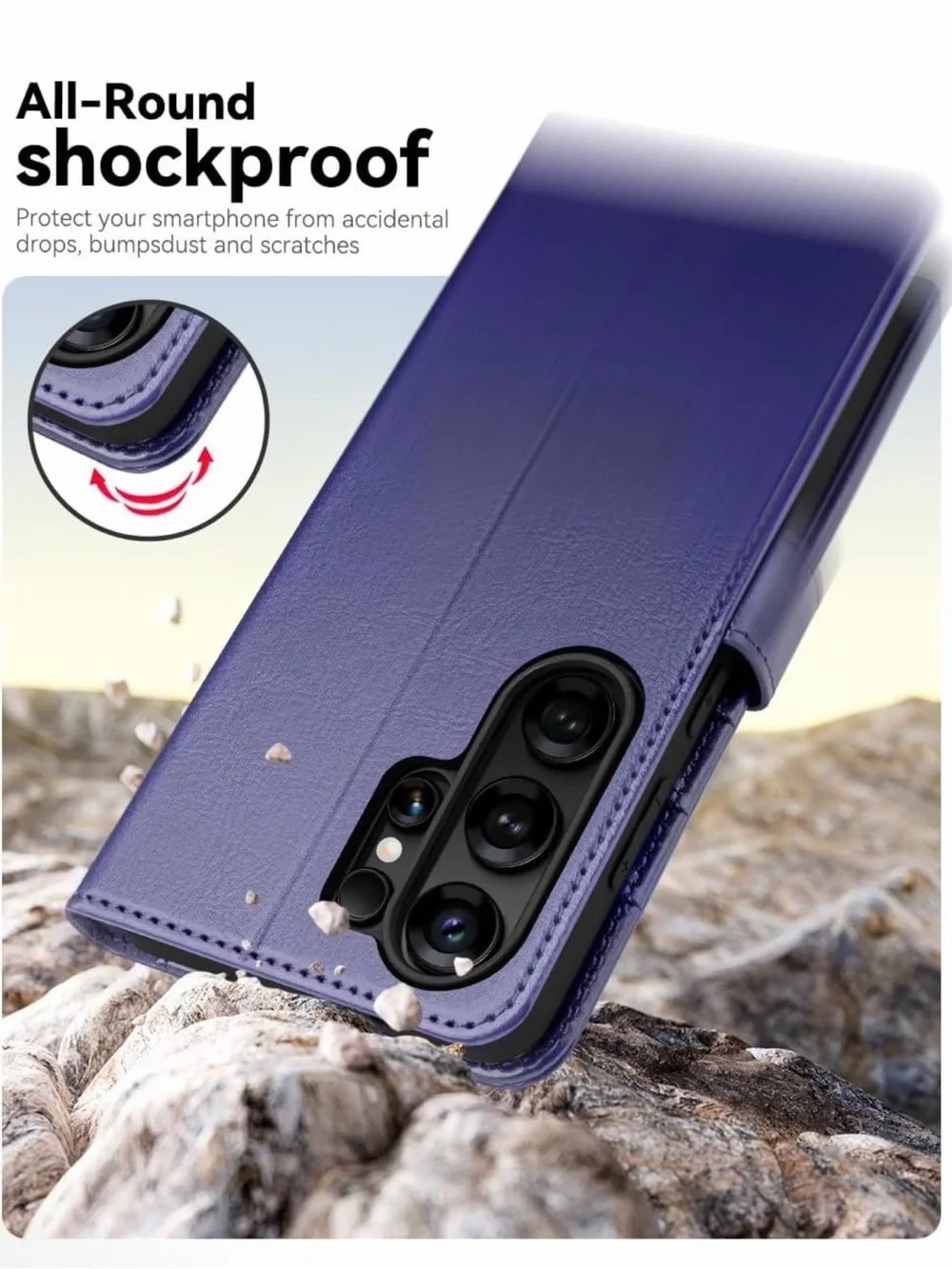 OCASE Compatible with Samsung Galaxy S26 Ultra Wallet Case
